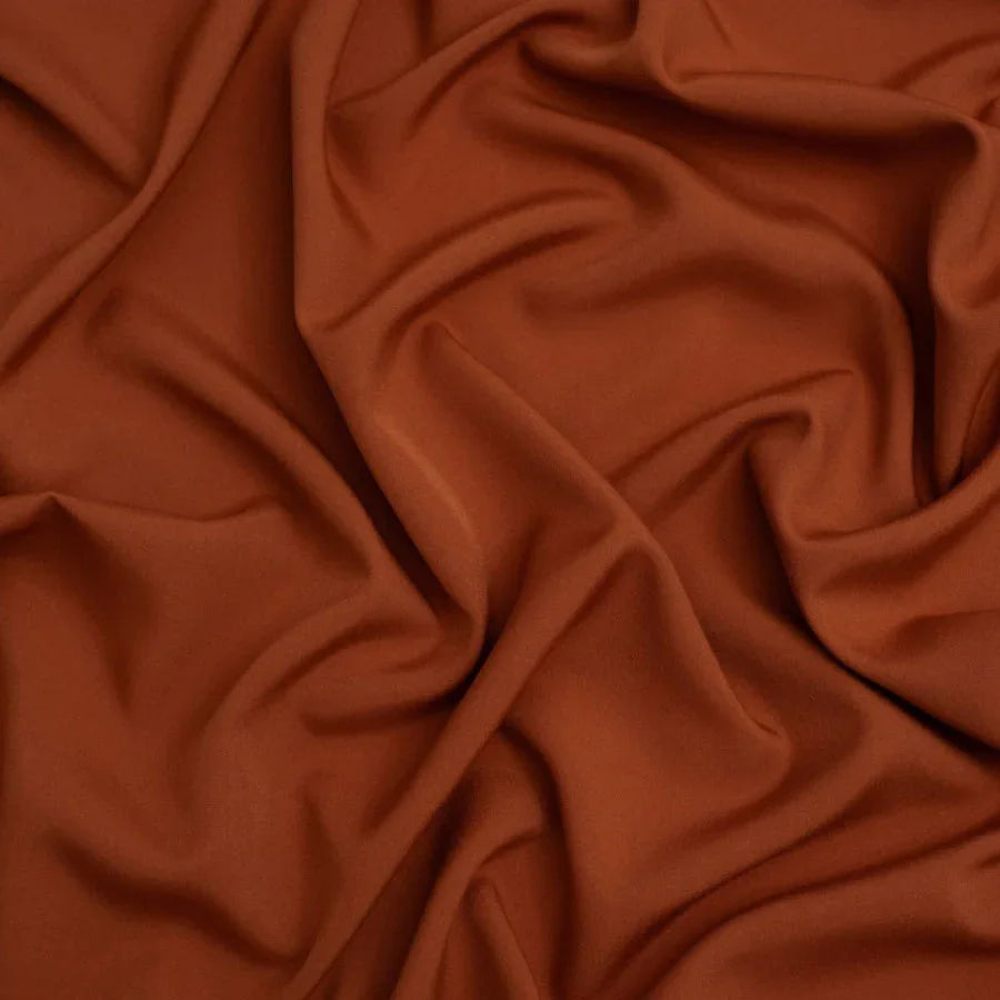 Plain Dyed Crepe Multi-use Fabric - Lightweight, Flowy & Anti-Wrinkle Material for decoration, lining & dressmaking use - 41 -44"(105 - 112cms) Width