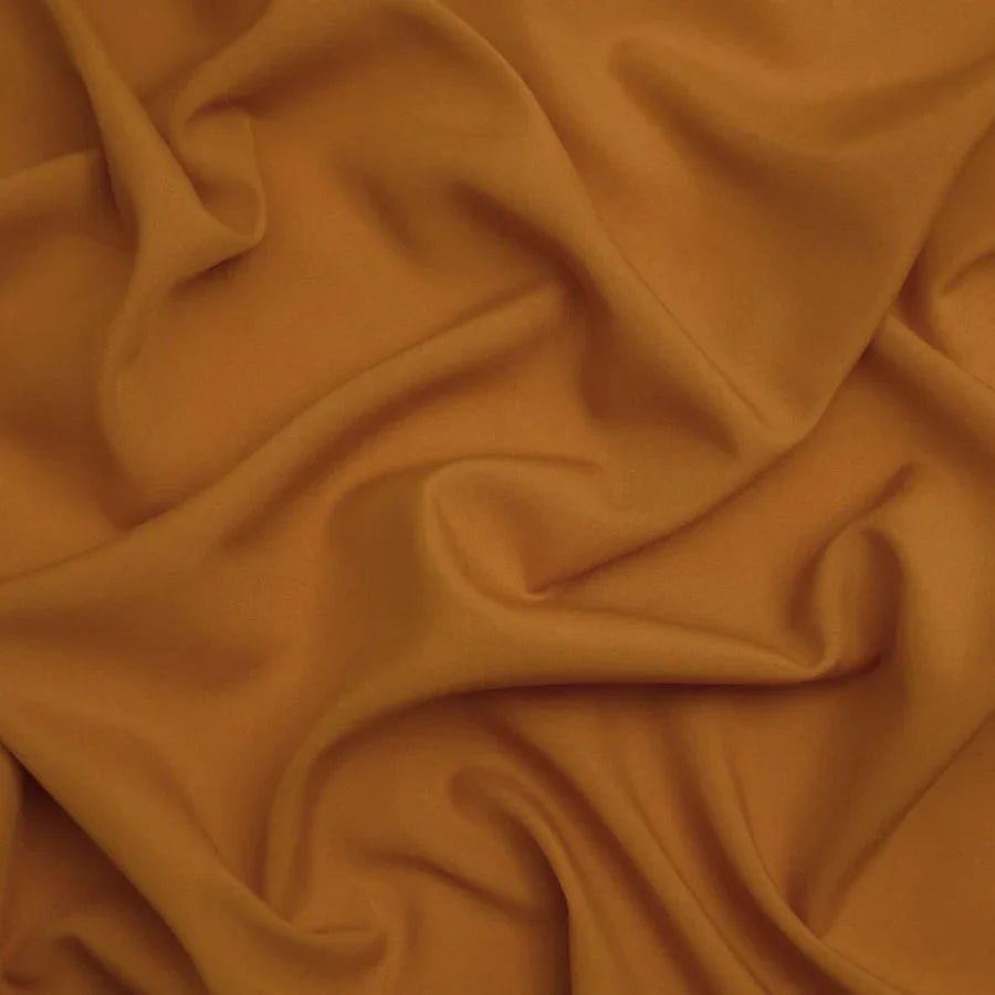 Plain Dyed Crepe Multi-use Fabric - Lightweight, Flowy & Anti-Wrinkle Material for decoration, lining & dressmaking use - 41 -44"(105 - 112cms) Width