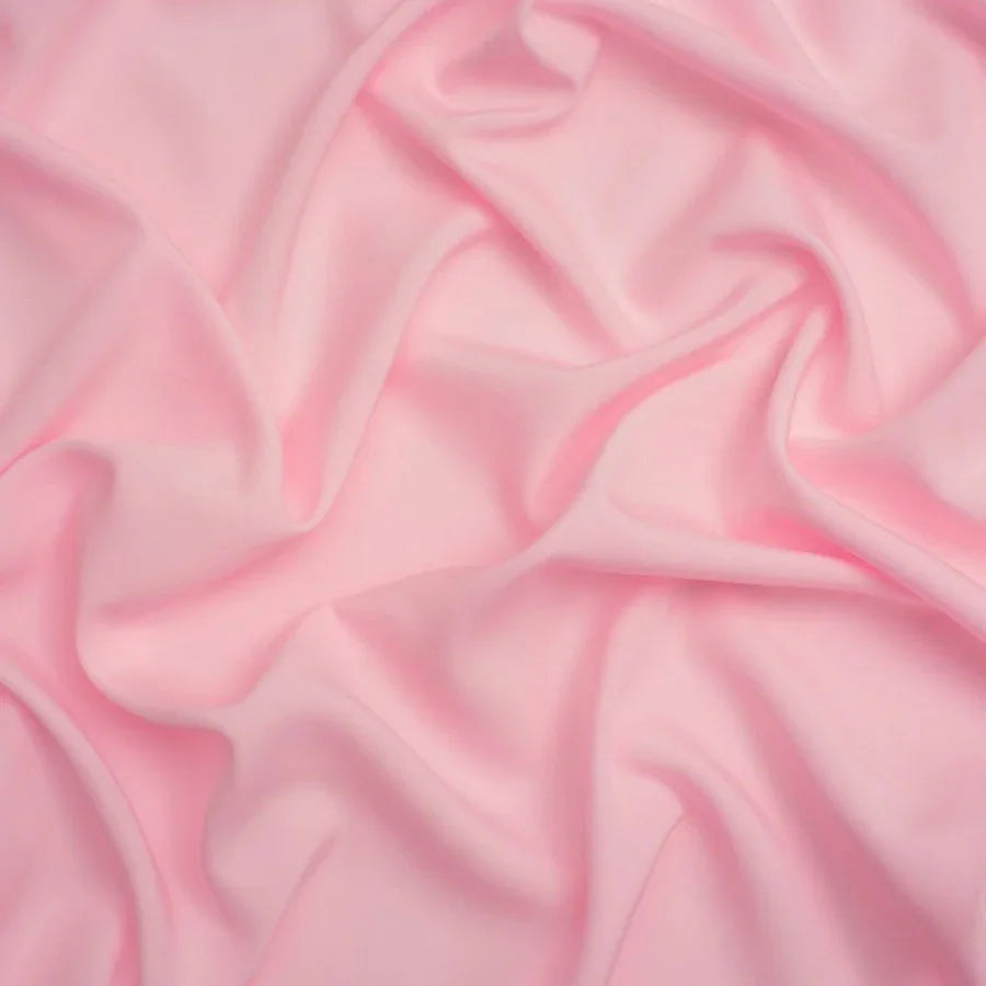 Plain Dyed Crepe Multi-use Fabric - Lightweight, Flowy & Anti-Wrinkle Material for decoration, lining & dressmaking use - 41 -44"(105 - 112cms) Width