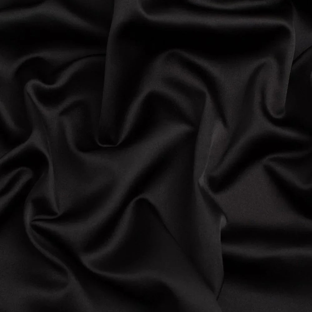 Micro Satin Heat Cut Fabric With A Beautiful Soft Drape - Perfect For Dressmaking, Decoration and Bridalwear – 56/58" (142 - 147cms) Width- Available Per Metre