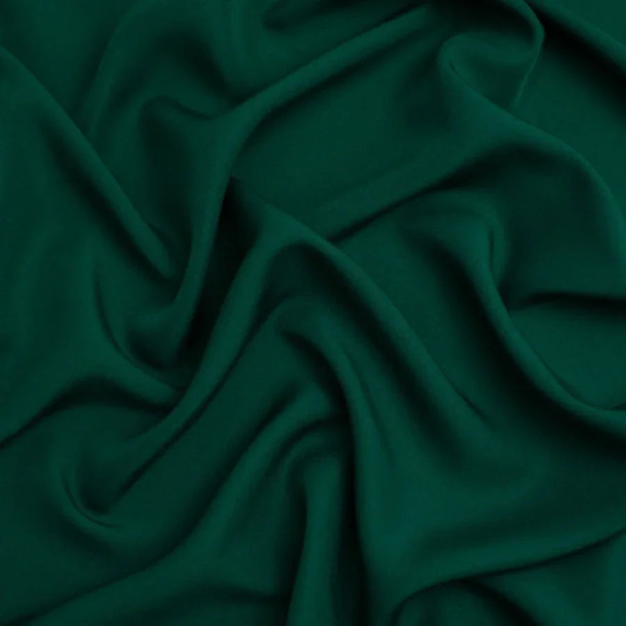 Plain Dyed Crepe Multi-use Fabric - Lightweight, Flowy & Anti-Wrinkle Material for decoration, lining & dressmaking use - 41 -44"(105 - 112cms) Width