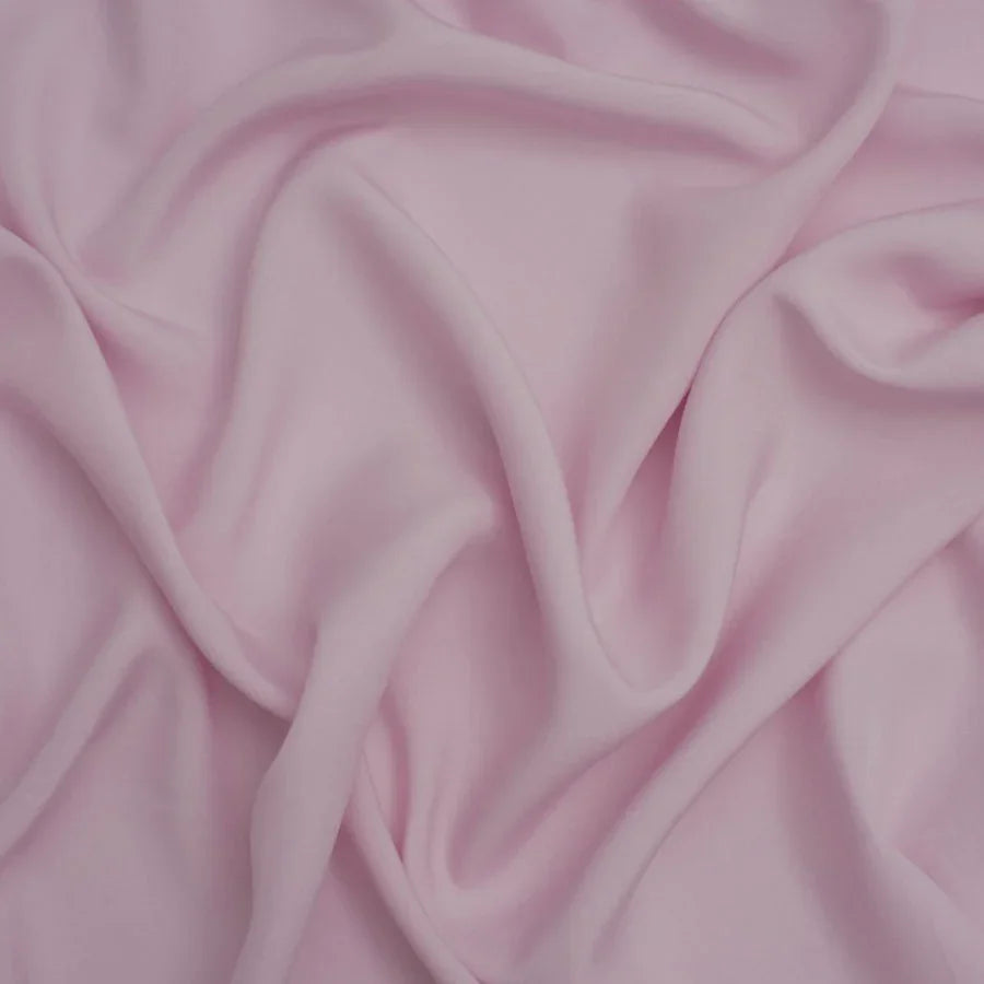 Plain Dyed Crepe Multi-use Fabric - Lightweight, Flowy & Anti-Wrinkle Material for decoration, lining & dressmaking use - 41 -44"(105 - 112cms) Width