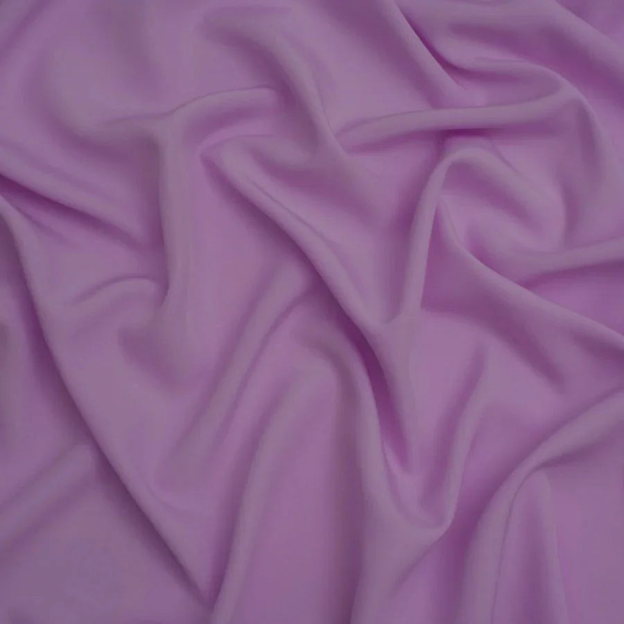 Plain Dyed Crepe Multi-use Fabric - Lightweight, Flowy & Anti-Wrinkle Material for decoration, lining & dressmaking use - 41 -44"(105 - 112cms) Width