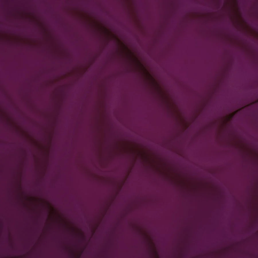 Plain Dyed Crepe Multi-use Fabric - Lightweight, Flowy & Anti-Wrinkle Material for decoration, lining & dressmaking use - 41 -44"(105 - 112cms) Width