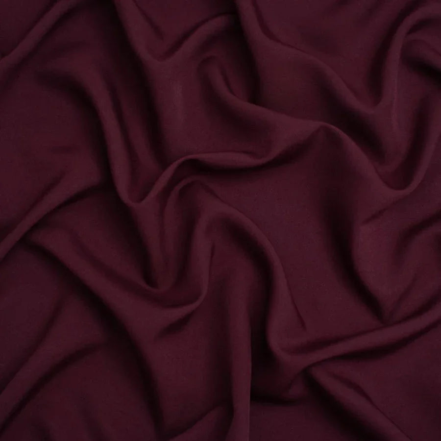 Plain Dyed Crepe Multi-use Fabric - Lightweight, Flowy & Anti-Wrinkle Material for decoration, lining & dressmaking use - 41 -44"(105 - 112cms) Width