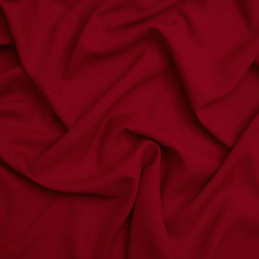 Plain Dyed Crepe Multi-use Fabric - Lightweight, Flowy & Anti-Wrinkle Material for decoration, lining & dressmaking use - 41 -44"(105 - 112cms) Width