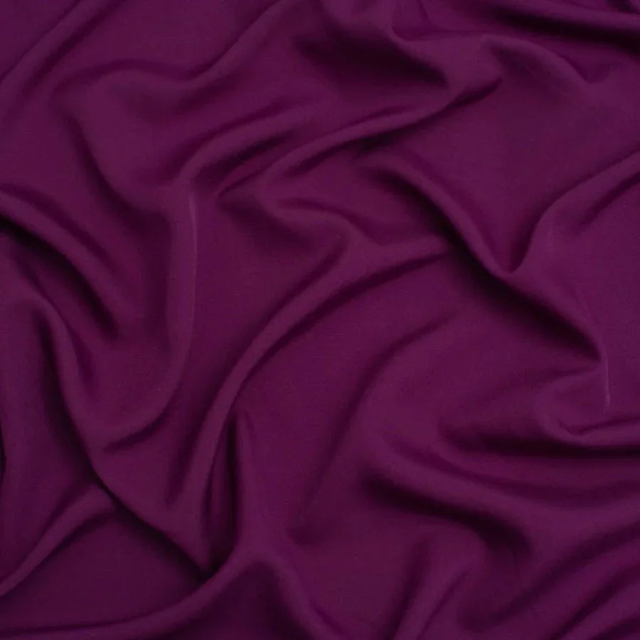 Plain Dyed Crepe Multi-use Fabric - Lightweight, Flowy & Anti-Wrinkle Material for decoration, lining & dressmaking use - 41 -44"(105 - 112cms) Width