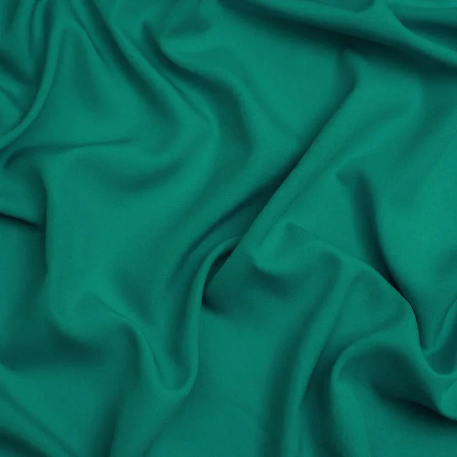 Plain Dyed Crepe Multi-use Fabric - Lightweight, Flowy & Anti-Wrinkle Material for decoration, lining & dressmaking use - 41 -44"(105 - 112cms) Width