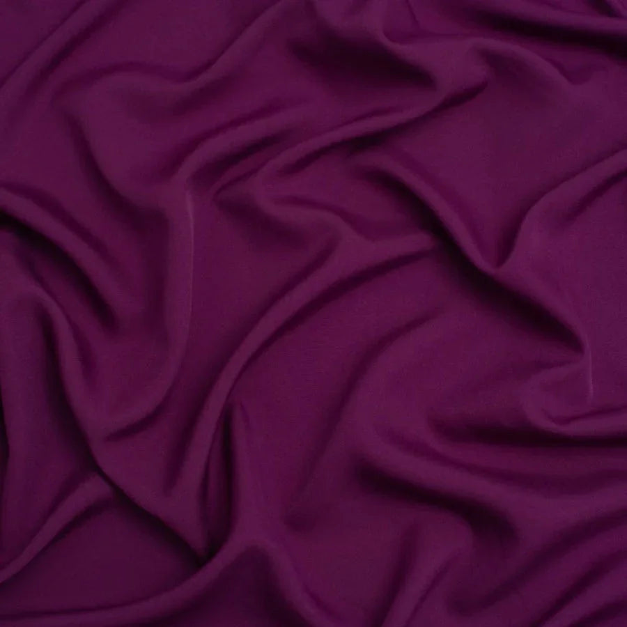 Plain Dyed Crepe Multi-use Fabric - Lightweight, Flowy & Anti-Wrinkle Material for decoration, lining & dressmaking use - 41 -44"(105 - 112cms) Width