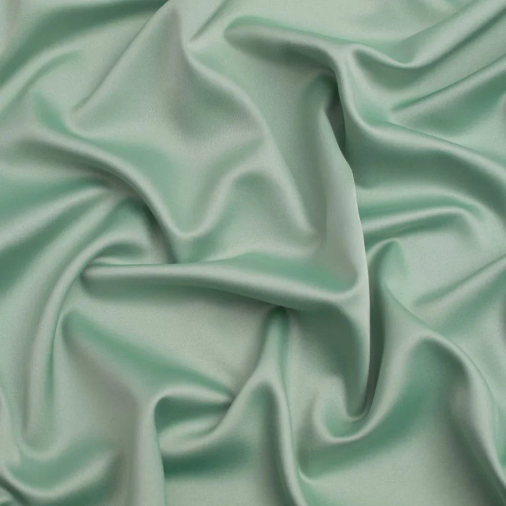 Micro Satin Heat Cut Fabric With A Beautiful Soft Drape - Perfect For Dressmaking, Decoration and Bridalwear – 56/58" (142 - 147cms) Width- Available Per Metre