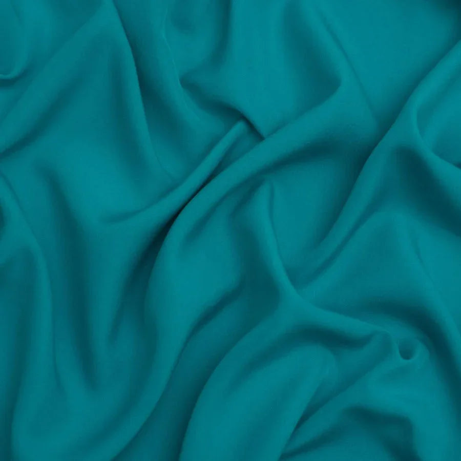 Plain Dyed Crepe Multi-use Fabric - Lightweight, Flowy & Anti-Wrinkle Material for decoration, lining & dressmaking use - 41 -44"(105 - 112cms) Width