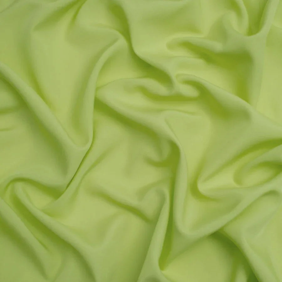 Plain Dyed Crepe Multi-use Fabric - Lightweight, Flowy & Anti-Wrinkle Material for decoration, lining & dressmaking use - 41 -44"(105 - 112cms) Width