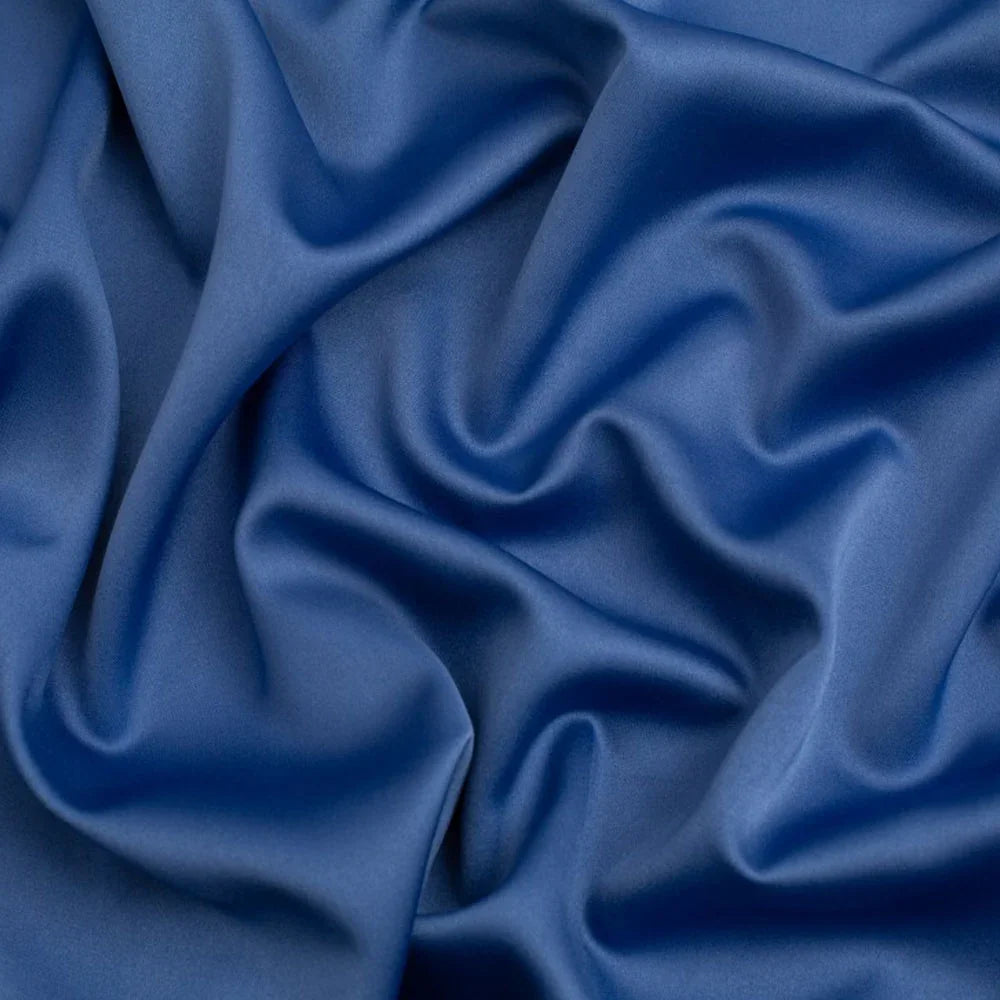 Micro Satin Heat Cut Fabric With A Beautiful Soft Drape - Perfect For Dressmaking, Decoration and Bridalwear – 56/58" (142 - 147cms) Width- Available Per Metre