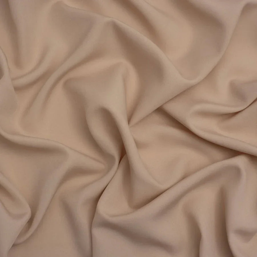 Plain Dyed Crepe Multi-use Fabric - Lightweight, Flowy & Anti-Wrinkle Material for decoration, lining & dressmaking use - 41 -44"(105 - 112cms) Width