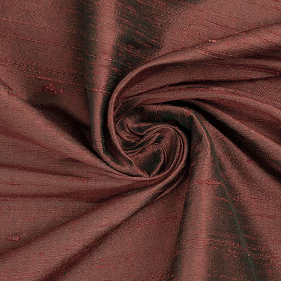 Dupion Power Loom Raw Silk Fabric With Natural Slub Texture - 100% Pure Silk - 50/52" (127 - 132cms) Width