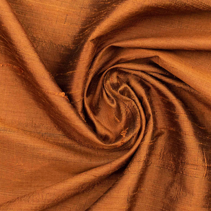 Dupion Power Loom Raw Silk Fabric With Natural Slub Texture - 100% Pure Silk - 50/52" (127 - 132cms) Width