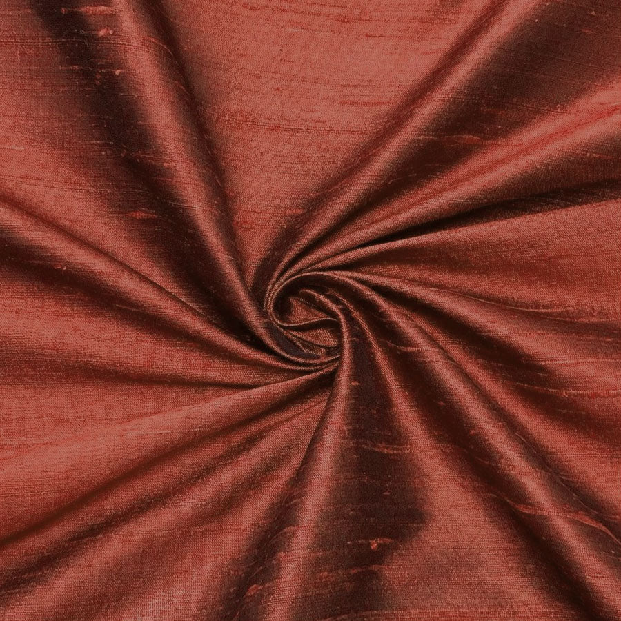 Dupion Power Loom Raw Silk Fabric With Natural Slub Texture - 100% Silk - 42/44" (108cms) Width