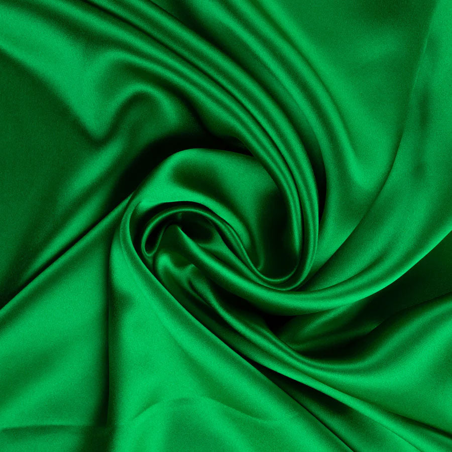 100% Pure Silk Satin Fabric With A Luxurious Sheen Finish For Bridal, Dressmaking, Soft Furnishings & Tops - 42"/44” (106 -112cms) Width - Per Metre