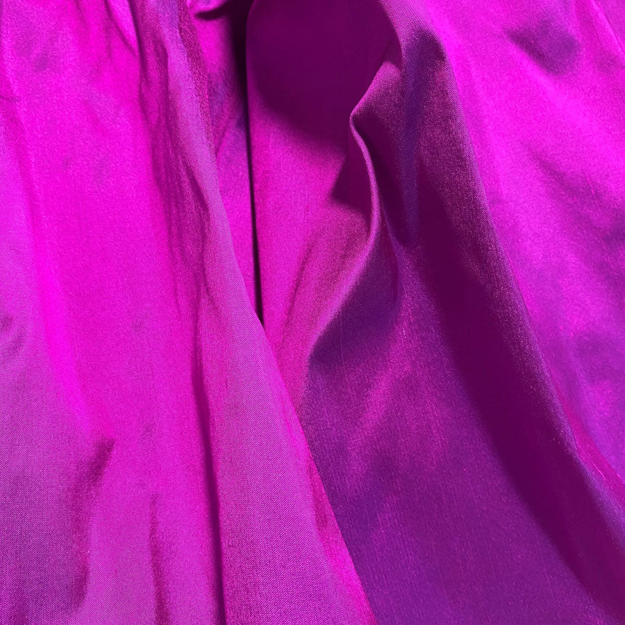 Dupion Handloom Raw Silk Fabric Natural Slub Texture - 100% Silk -  Ideal For Bridalwear, Dressmaking & Soft Furnishing Use - 42/44"(108 - 112cms) Width