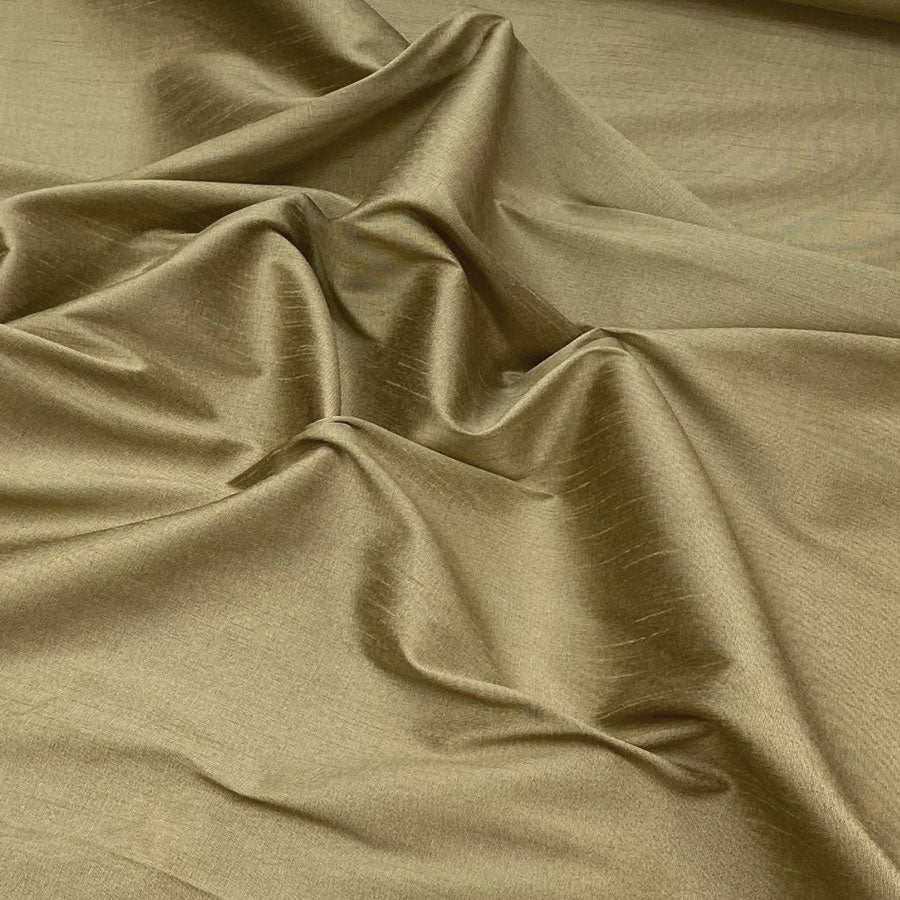 Dupion Power Loom Raw Silk Fabric With Natural Slub Texture - 100% Pure Silk - 50/52" (127 - 132cms) Width