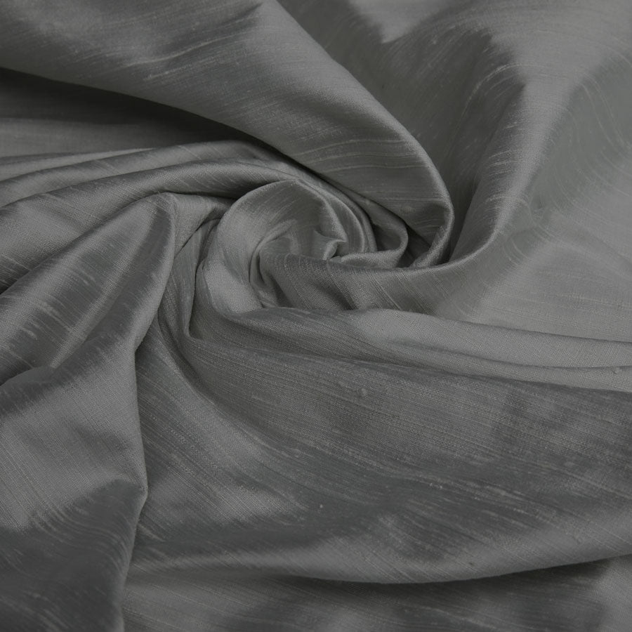 Dupion Power Loom Raw Silk Fabric With Natural Slub Texture - 100% Silk - 42/44" (108cms) Width