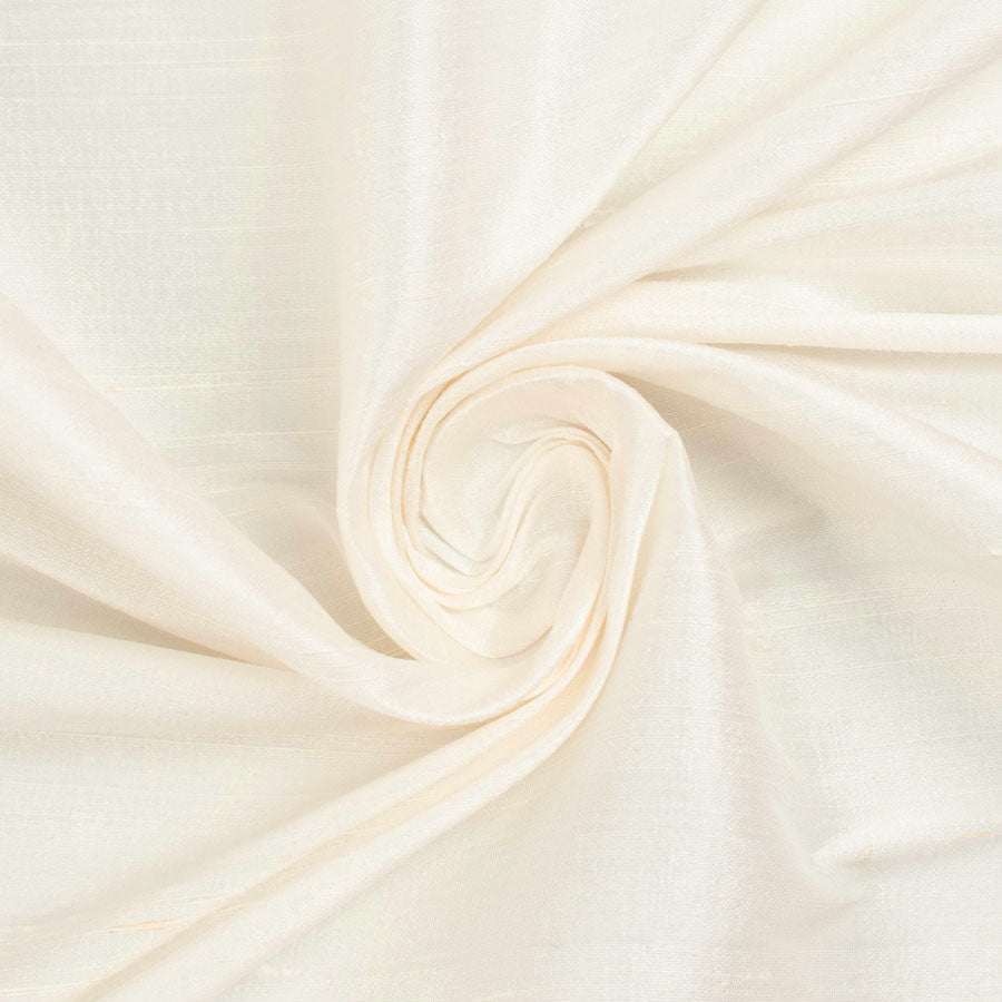 Dupion Power Loom Raw Silk Fabric With Natural Slub Texture - 100% Pure Silk - 50/52" (127 - 132cms) Width