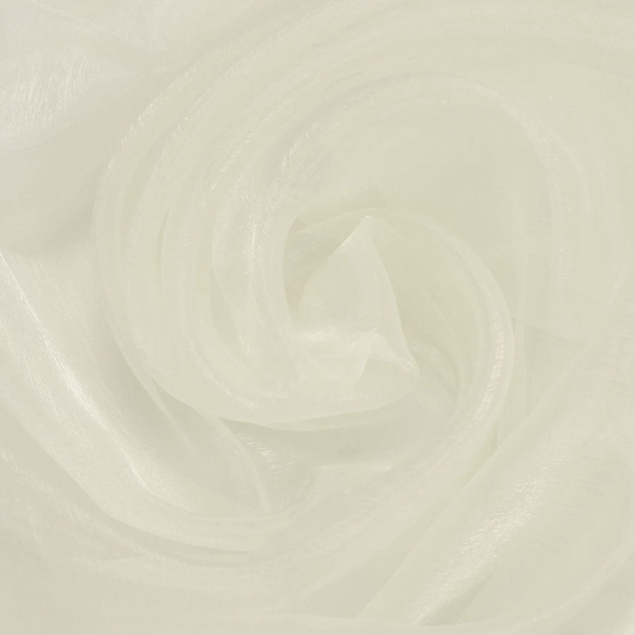 Organza Voile Lightweight Fabric Elegant Drape Ideal For Curtains, Wedding Decor & Dressmaking –56"/58” (142cms) Width