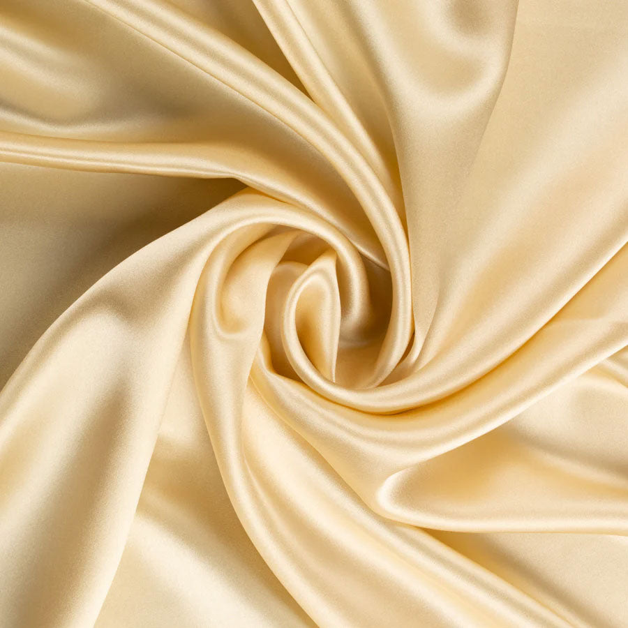 100% Pure Silk Satin Fabric With A Luxurious Sheen Finish For Bridal, Dressmaking, Soft Furnishings & Tops - 42"/44” (106 -112cms) Width - Per Metre