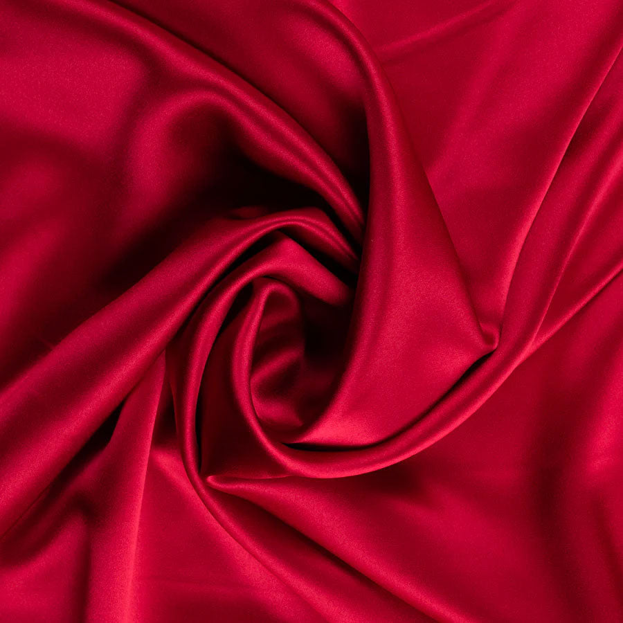100% Pure Silk Satin Fabric With A Luxurious Sheen Finish For Bridal, Dressmaking, Soft Furnishings & Tops - 42"/44” (106 -112cms) Width - Per Metre