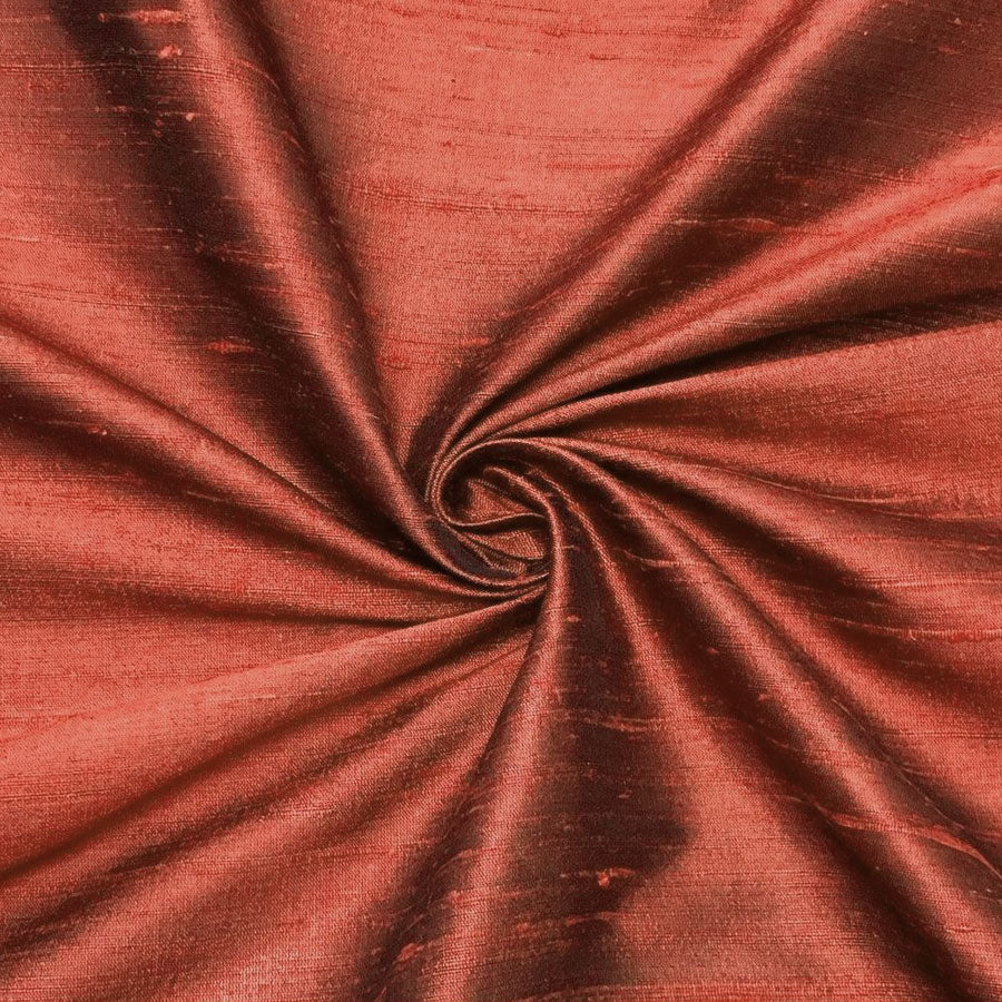 Dupion Power Loom Raw Silk Fabric With Natural Slub Texture - 100% Silk - 42/44" (108cms) Width