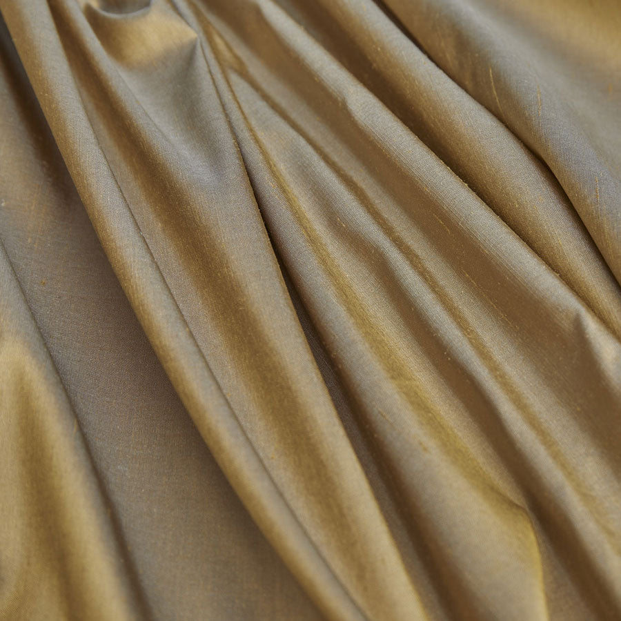 Dupion Power Loom Raw Silk Fabric With Natural Slub Texture - 100% Pure Silk - 50/52" (127 - 132cms) Width