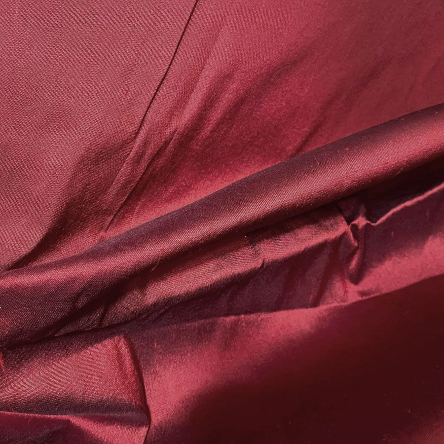 Dupion Handloom Raw Silk Fabric Natural Slub Texture - 100% Silk -  Ideal For Bridalwear, Dressmaking & Soft Furnishing Use - 42/44"(108 - 112cms) Width