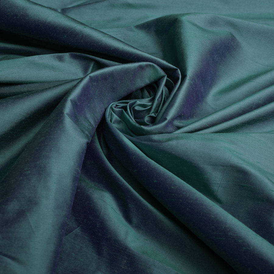Dupion Power Loom Raw Silk Fabric With Natural Slub Texture - 100% Silk - 42/44" (108cms) Width