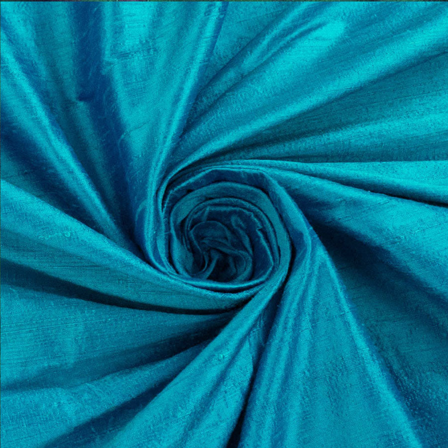 Dupion Power Loom Raw Silk Fabric With Natural Slub Texture - 100% Pure Silk - 50/52" (127 - 132cms) Width